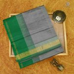 Semi Silk  Cotton Sarees –Gray SASPC0030018