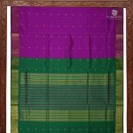 Semi Silk  Cotton Sarees – Magenta SASPC0033211 - Image 4