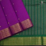 Semi Silk  Cotton Sarees – Magenta SASPC0033211