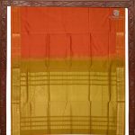 Semi Silk Cotton Sarees –light Orange  SASPC003215 - Image 4