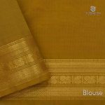 Semi Silk Cotton Sarees –light Orange  SASPC003215 - Image 3