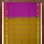 Semi Silk  Cotton Sarees –Mehndi Green SASPC0033218 - Image 4