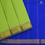 Semi Silk Cotton Sarees Neon Green   SASPC0033221