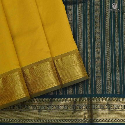 Semi Silk Cotton Sarees Mustard Yellow  SASPC0033228