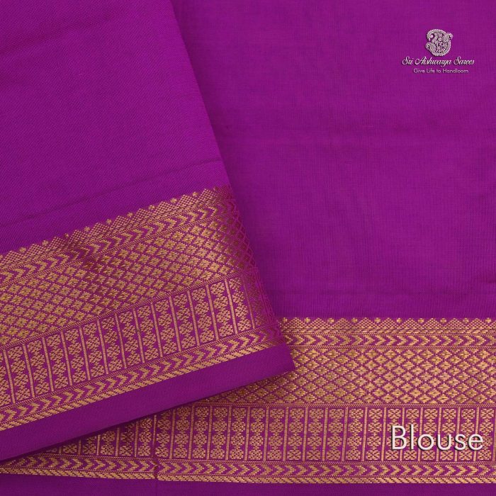Semi Silk  Cotton Sarees Mehndi Green SASPC0033229 - Image 3