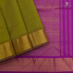 Semi Silk  Cotton Sarees Mehndi Green SASPC0033229