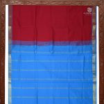 Semi Silk  Cotton Sarees –Red SASPC0033236 - Image 4