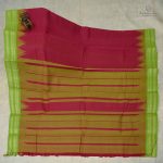 Kanchi Cotton Saree Maroon SASC0033410 - Image 4