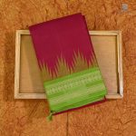 Kanchi Cotton Saree Maroon SASC0033410