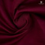 10 Yards Semi Silk Cotton Sarees –Maroon SASPT0033448 - Image 2