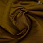 10 Yards Semi Silk Cotton Sarees – Mustard Yellow SASPT0033449 - Image 2
