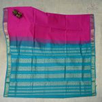 10 Yards Semi Silk Cotton Sarees –Magenta SASPT0033450