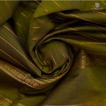 10 Yards Semi Silk Cotton Sarees –Mehnd Green SASPT0033457 - Image 2