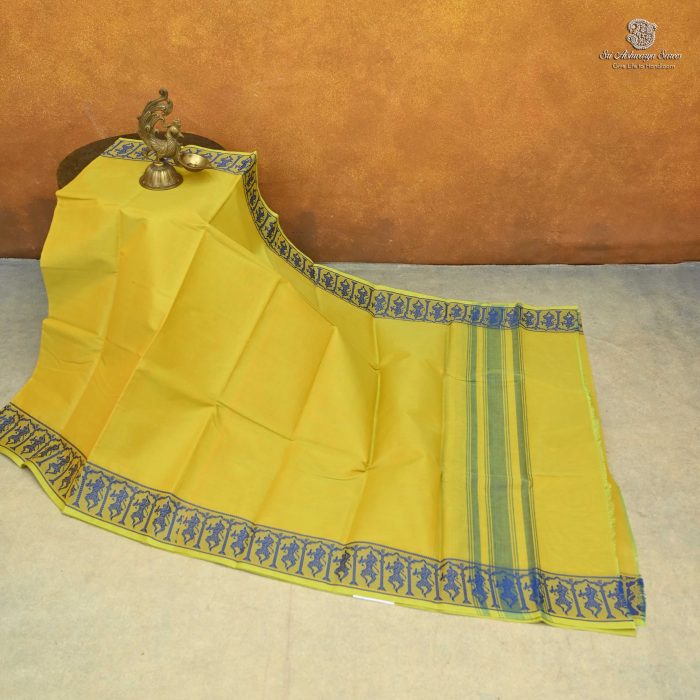 Dance Practice Sarees – Soft Chartreuse SASDS0033473 - Image 3
