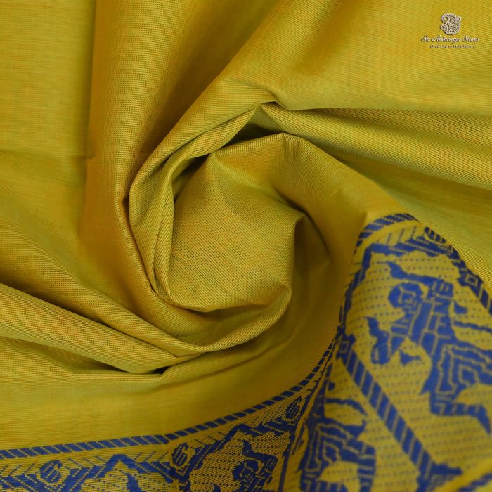 Dance Practice Sarees – Soft Chartreuse SASDS0033473 - Image 2