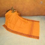 Dance Practice Sarees – Bright Orange SASDS0033477 - Image 3