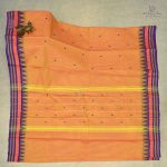 Kanchi Cotton Saree Yellowish Orange SASC0033519 - Image 3
