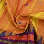 Kanchi Cotton Saree Yellowish Orange SASC0033519 - Image 2