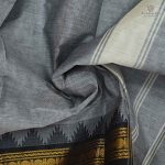 Kanchi Cotton Saree Light Grey SASC0033526 - Image 2