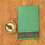 Kanchi Cotton Saree Shamrock Green SASC0033531