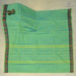 Kanchi Cotton Saree Shamrock Green SASC0033531 - Image 3