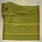 Kanchi Cotton Saree Mehandi Green SASC0033542 - Image 3