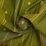 Kanchi Cotton Saree Mehandi Green SASC0033542 - Image 2
