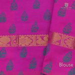 Semi Silk Cotton Printed Sarees ––Turquoise color  SASPC0033604 - Image 3