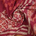 Jaipur Cotton Saree -Coral Pink SASC00333641 - Image 2