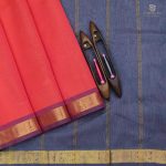 Silk Cotton Sarees Pinkish Red  SAS0033648