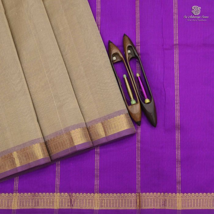 Silk Cotton Sarees Sandal Beige SAS0033652 - Image 1