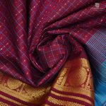 Silk Cotton Sarees  Muthukattam –Berry  Majenta SAS0033667 - Image 2