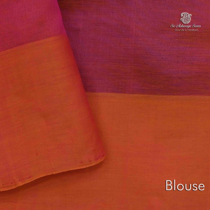Silk Cotton Sarees Korvai – Admiral Blue SAS0033695 - Image 4