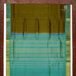 Silk Cotton Sarees – Green Mehandi SAS0033706 - Image 5