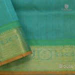 Silk Cotton Sarees – Green Mehandi SAS0033706 - Image 4