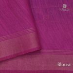 Pure Tussar Silk Sarees – Purple SASPTS0033739 - Image 4