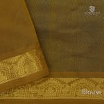 Silk Cotton Sarees Simple – Peacock Blue SAS0033148 - Image 4