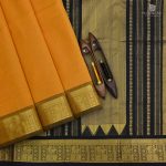 Silk Cotton Saree - Turmeric Yellow SAS0033156