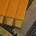 Silk Cotton Saree - Turmeric Yellow SAS0033156 - Image 4