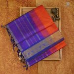 Silk Cotton Sarees – Bright Orange SAS0033167 - Image 5