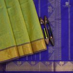 Silk Cotton Saree - Light Green SAS0033193