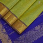 Silk Cotton Saree - Light Green SAS0033193 - Image 3