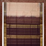 Silk Cotton Saree - Beige SAS0033275 - Image 5