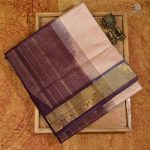 Silk Cotton Saree - Beige SAS0033275 - Image 6