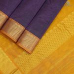Silk Cotton Saree - Dark Blue SAS0033279 - Image 3