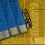Silk Cotton Saree -  Yale Blue SAS0033290