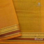 Silk Cotton Saree Dark Green Color SAS0033346 - Image 4