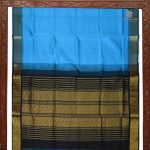 Silk Cotton Saree  Blue Color  SAS0033349 - Image 5
