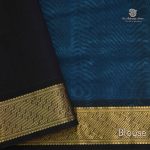 Silk Cotton Saree  Blue Color  SAS0033349 - Image 4