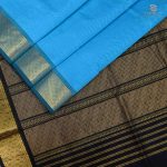 Silk Cotton Saree  Blue Color  SAS0033349 - Image 3